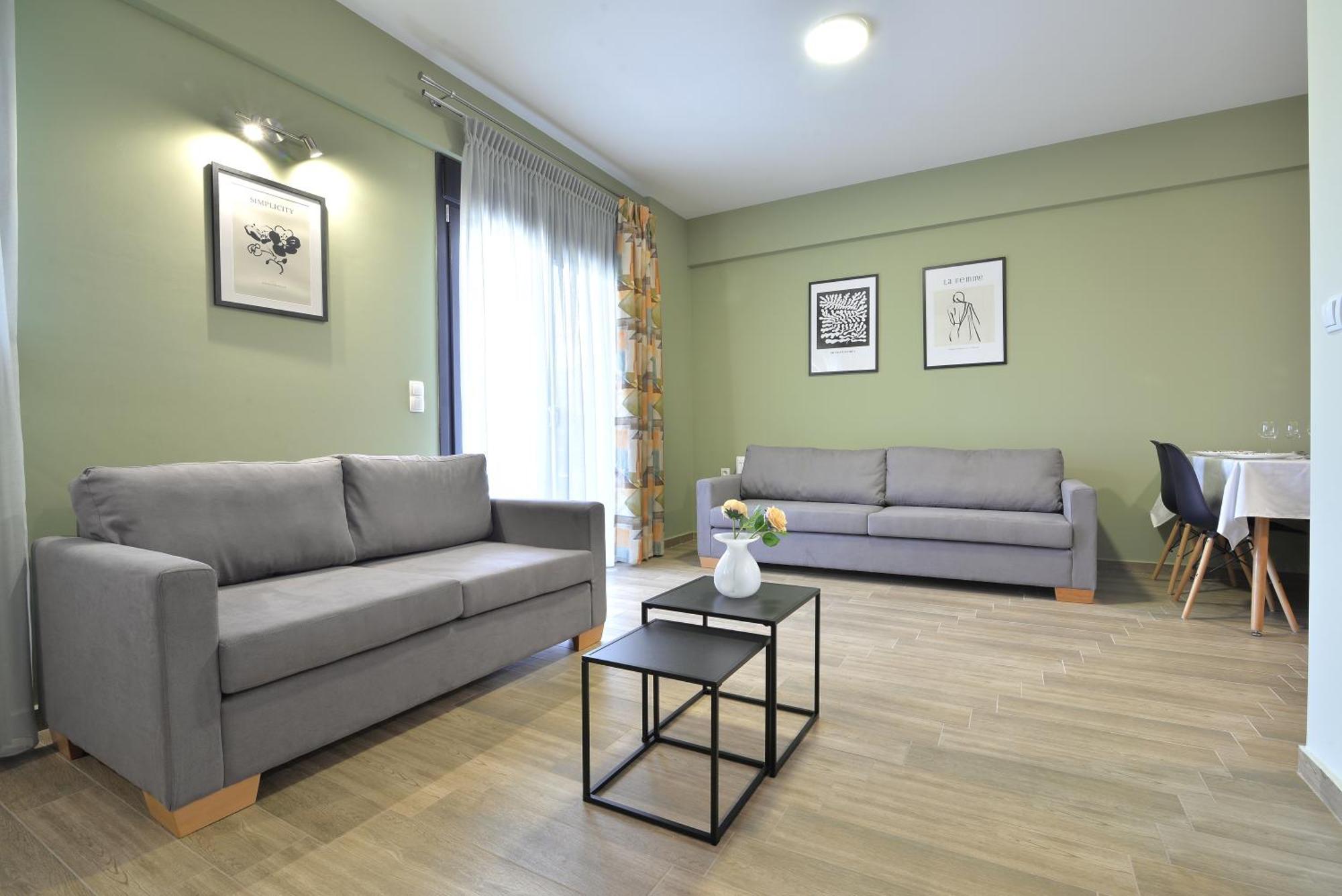 Niel Holiday Apartments, Panel Hospitality Homes & Villas Leptokaryá Extérieur photo