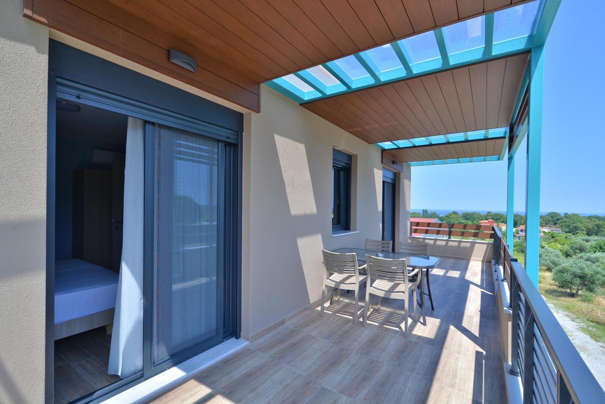 Niel Holiday Apartments, Panel Hospitality Homes & Villas Leptokaryá Extérieur photo